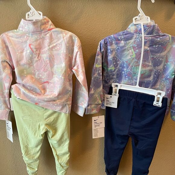 Nike Pastel Toddler 24 Months 2T Jogger Track Suits set of 2! - Picture 9 of 14